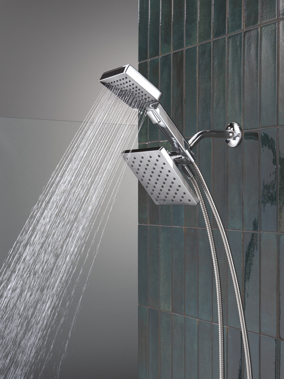 5-Setting Hand Shower - 6-1/2" Dia 5-Function Shower Head