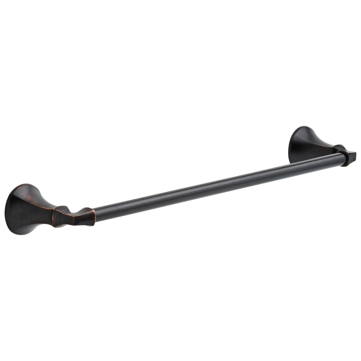 DELTA® Ashlyn® Towel Bar, 18 in L Bar, 3-1/2 in OAD x 2-3/16 in OAH, Brass, Import