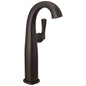 DELTA® 777-RB-DST Stryke® Single-Handle Bathroom Faucet, 1.2 gpm Flow Rate, 9-5/8 in H Spout, 1 Handles, 1 Faucet Holes, Venetian Bronze, Function: Lavatory