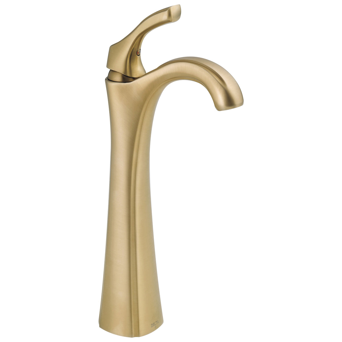 DELTA® Addison™ Vessel Lavatory Faucet, Commercial, 1.2 gpm Flow Rate, 10 in H Spout, 1 Handles, 1 Faucet Holes, Function: Traditional