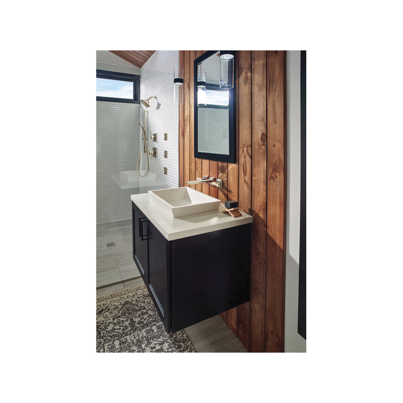 Pivotal - 8" Mini Towel Bar - Zinc
