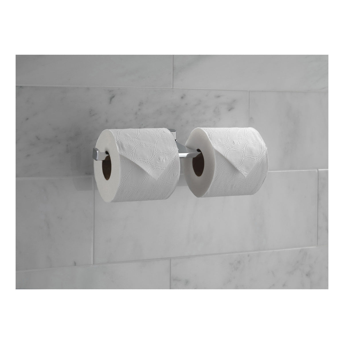 Pivotal - Double Tissue Holder - 1-15/16" H - Wall Mount
