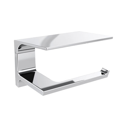 Pivotal - Tissue Holder with Shelf - 3-1/2" H - Wall Mount