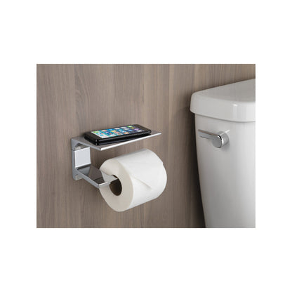 Pivotal - Tissue Holder with Shelf - 3-1/2" H - Wall Mount