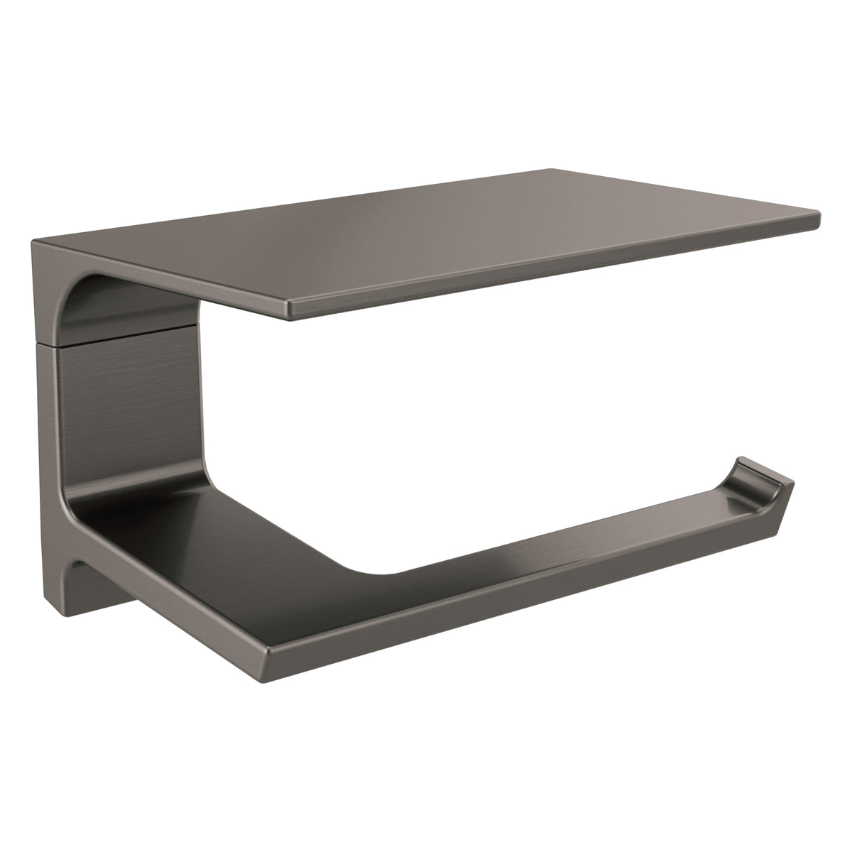 Pivotal - Tissue Holder with Shelf - 3-1/2" H - Wall Mount