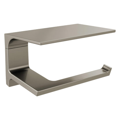 Pivotal - Tissue Holder with Shelf - 3-1/2" H - Wall Mount