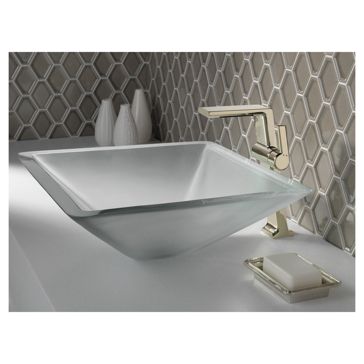 Pivotal - Vessel Bathroom Faucet - Deck Mount - 1.2 GPM