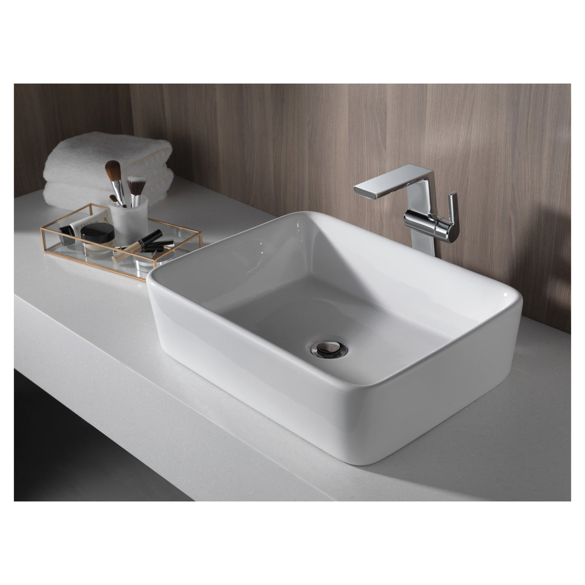 Pivotal - Vessel Bathroom Faucet - Deck Mount - 1.2 GPM