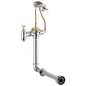83T - Concealed Manual Flush Valve - Brass