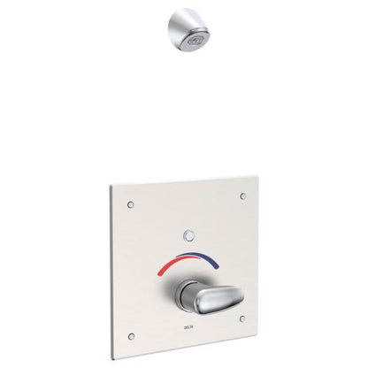 861T - Battery Operated Pushbutton Electronic Shower System