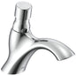 Commercial 87T904 TECK® Metering Handwash Faucet, Commercial, 0.35 gpm Flow Rate, 2.7 in H Spout, 1 Handle, 1 Faucet Hole, Polished Chrome, Function: Traditional