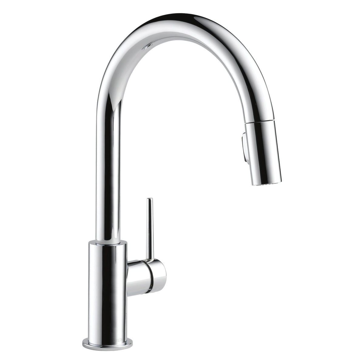 DELTA® Trinsic® Pulldown Kitchen Faucet, 1.8 gpm Flow Rate, 1 Handles, 1/2 Faucet Holes, Function: Traditional, Domestic, Commercial/Residential
