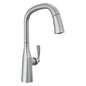 DELTA® 9176-AR-PR-DST Stryke® Pull-Down Kitchen Faucet, 1.8 gpm Flow Rate, Arctic Stainless, 1 Handles, 1 Faucet Holes, Commercial/Residential