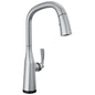 DELTA® 9176TL-AR-PR-DST Stryke®, 1.8 gpm Flow Rate, Lumicoat Arctic Stainless, 1 Handles, 1 Faucet Holes, Domestic