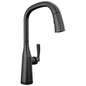 DELTA® 9176TLV-BL-DST Stryke®, 1.8 gpm Flow Rate, Matte Black, 1 Handles, 1 Faucet Holes, Domestic