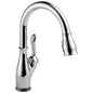 DELTA® 9178TLV-DST Leland® Touchless Kitchen Faucet, 1.8 gpm Flow Rate, Chrome, 1 Handles, 1 Faucet Holes
