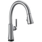 DELTA® 9179TL-AR-DST Coranto™ Touchless Kitchen Faucet, 1.8 gpm Flow Rate, Arctic Stainless, 1 Handles, 1 Faucet Holes