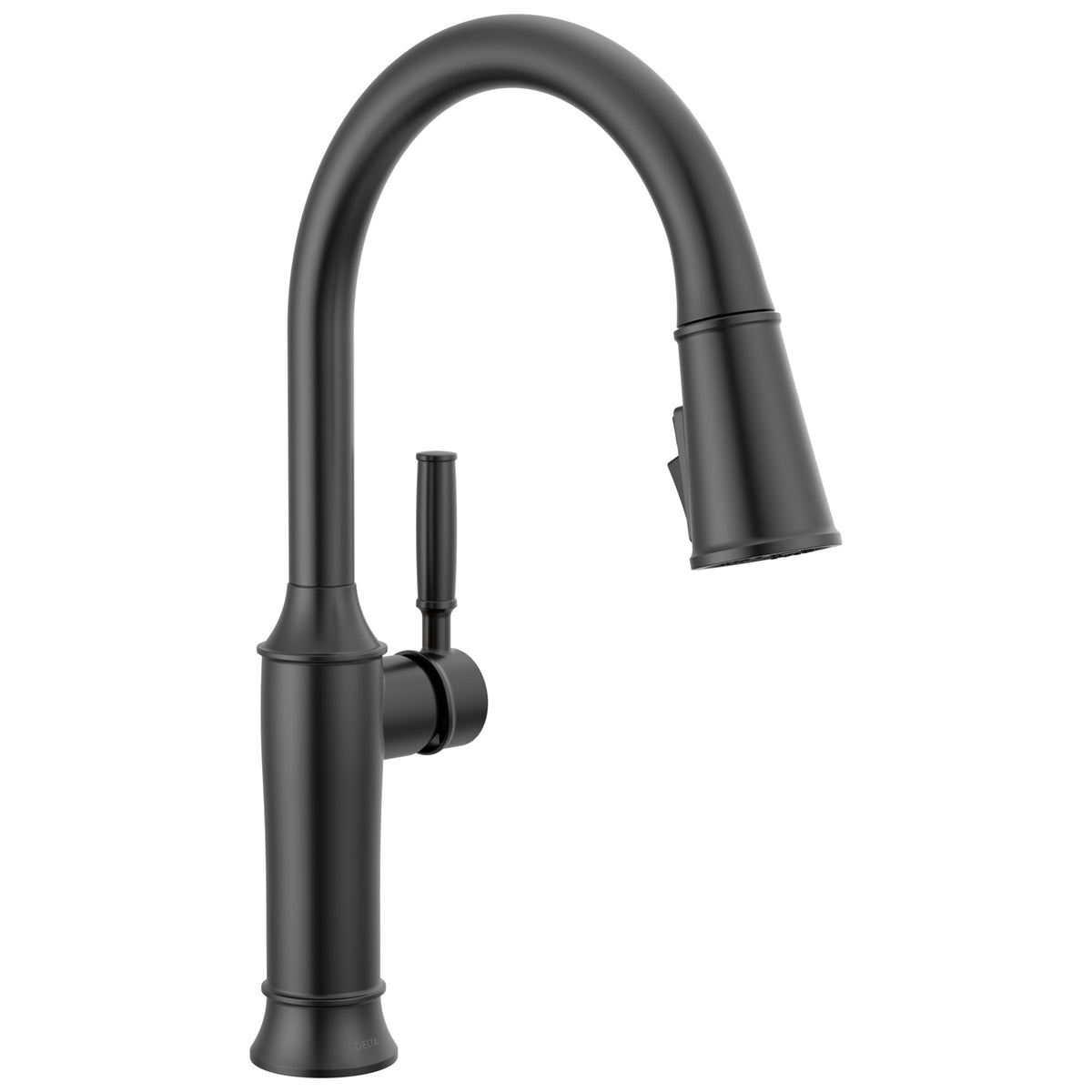 Renaldi - Soft Touch Kitchen Faucet - Matte Black - 1.8 GPM