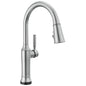 DELTA® 9184TL-AR-PR-DST Renaldi™ Touchless Kitchen Faucet, 1.8 gpm Flow Rate, Arctic Stainless, 1 Handles, 1 Faucet Holes