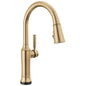 DELTA® 9184TL-CZ-PR-DST Renaldi™ Touchless Kitchen Faucet, 1.8 gpm Flow Rate, Champagne Bronze, 1 Handles, 1 Faucet Holes