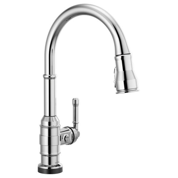 Broderick - Pull-Down Kitchen Faucet - 8-3/8" - Touchless
