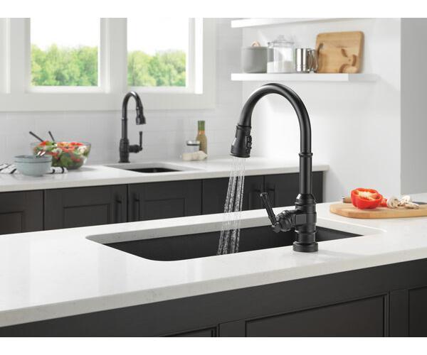Broderick - Pull-Down Kitchen Faucet - 1.8 GPM - 16-1/8" H