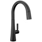 DELTA® 9191TL-BL-DST Monrovia™, 1.8 gpm Flow Rate, Matte Black, 1 Handles, 1 Faucet Holes, Domestic