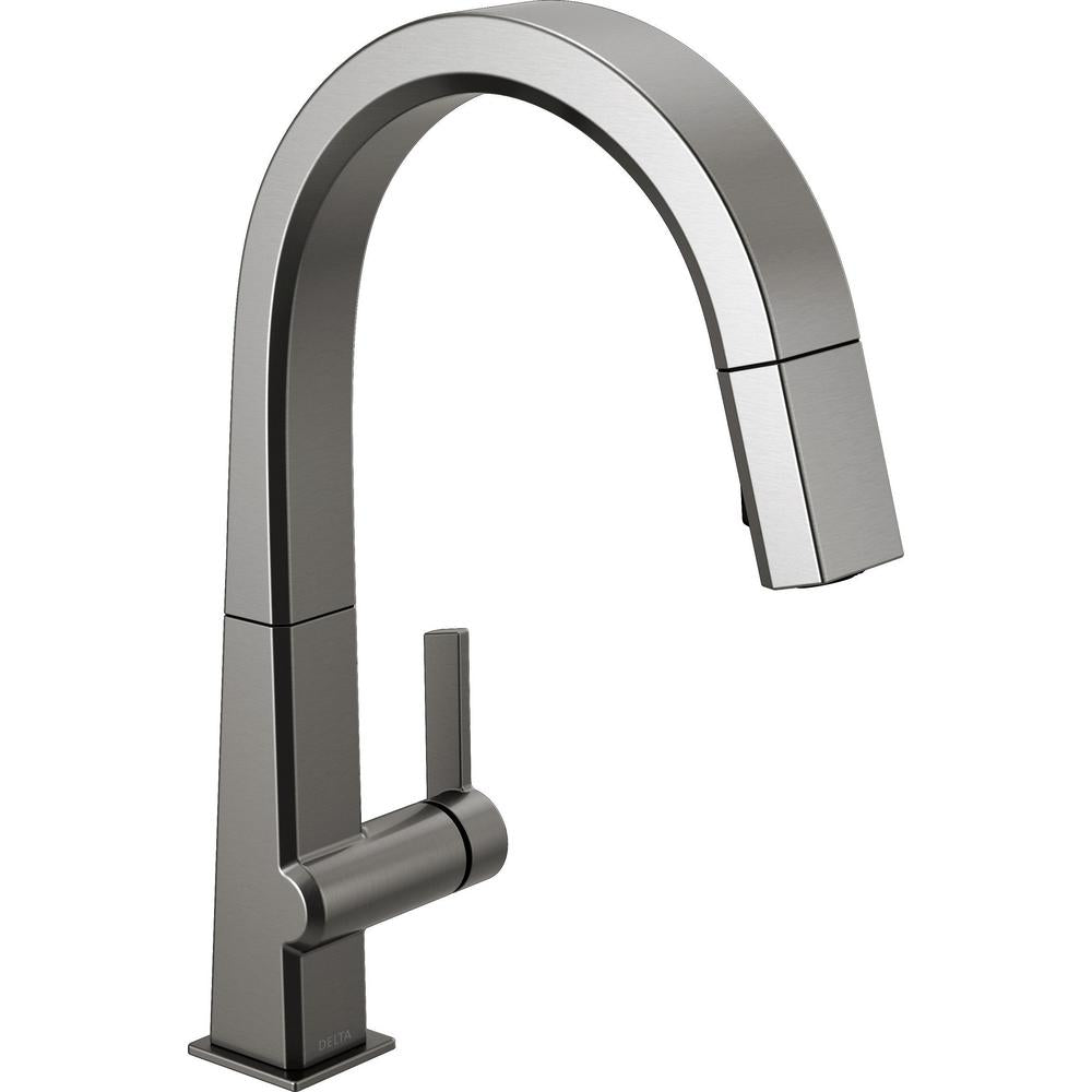 DELTA® Pivotal™ Kitchen Faucet, 1.8 gpm Flow Rate, 1 Handles, 1 Faucet Holes, Function: Traditional, Domestic