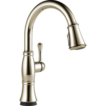 DELTA® Cassidy™ Kitchen Faucet, 1.8 gpm Flow Rate, 1 Handles, 1 or 3 Faucet Holes, Function: Traditional, Domestic, Commercial
