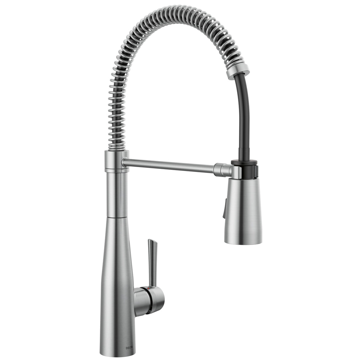 Essa - Soft Touch Spring Kitchen Faucet - Arctic Stainless