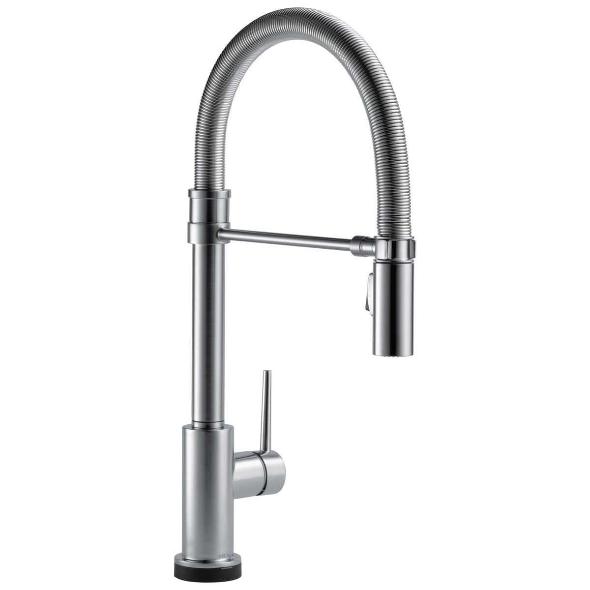 DELTA® 9659TL-AR-DST Trinsic® Touchless Kitchen Faucet, 1.8 gpm Flow Rate, Arctic Stainless, 1 Handles, 1 Faucet Holes