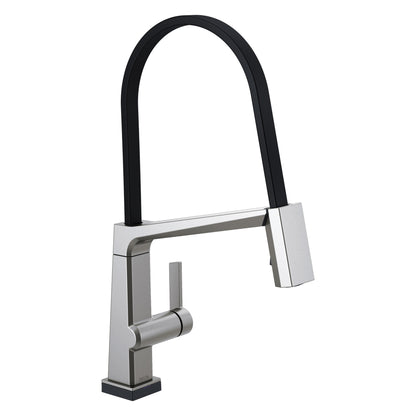 Pivotal - Exposed Hose Kitchen Faucet - Deck Mount - 1.8 GPM