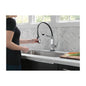 Pivotal - Exposed Hose Kitchen Faucet - Deck Mount - 1.8 GPM