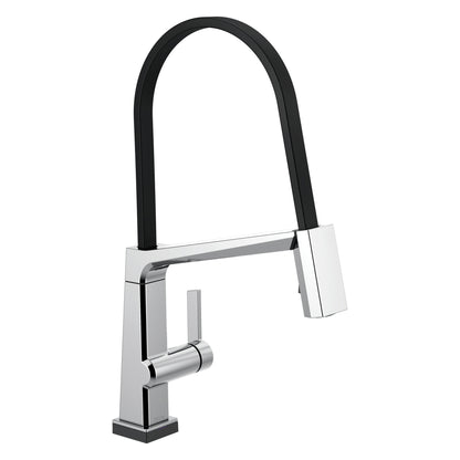 Pivotal - Exposed Hose Kitchen Faucet - Deck Mount - 1.8 GPM