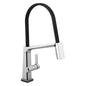 Pivotal - Exposed Hose Kitchen Faucet - Deck Mount - 1.8 GPM