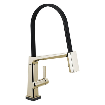 Pivotal - Exposed Hose Kitchen Faucet - Deck Mount - 1.8 GPM