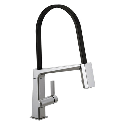 Pivotal - Exposed Hose Kitchen Faucet - 1.8 GPM - Deck Mount