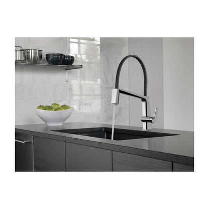 Pivotal - Exposed Hose Kitchen Faucet - 1.8 GPM - Deck Mount