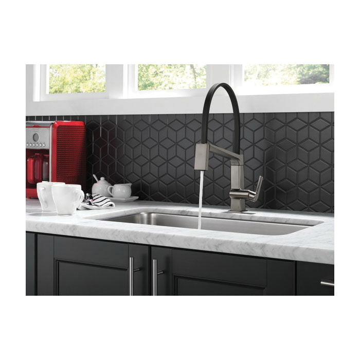 Pivotal - Exposed Hose Kitchen Faucet - 1.8 GPM - Deck Mount