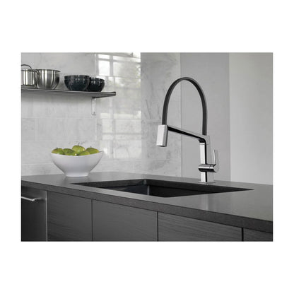 Pivotal - Exposed Hose Kitchen Faucet - 1.8 GPM - Deck Mount