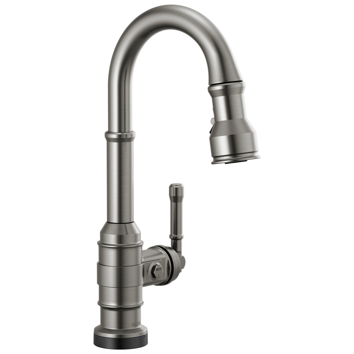 Broderick - Bar Prep Faucet - Black Stainless - Touchless