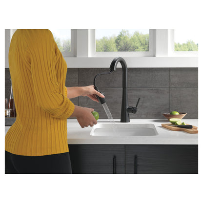 Monrovia - Pull-Down Bar/Prep Faucet - Matte Black