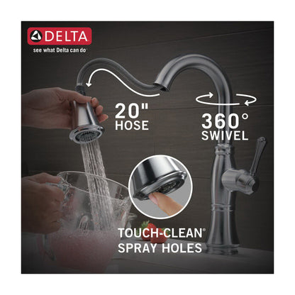 Cassidy - Pull-Down Bar/Prep Faucet - Deck Mount - 1.8 GPM