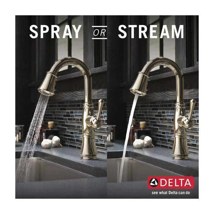 Cassidy - Pull-Down Bar/Prep Faucet - Deck Mount - 1.8 GPM