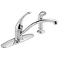 Foundations - Single Handle Kitchen Faucet - Polished Chrome
