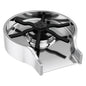 Glass Rinser - Polished Chrome - 2-1/2" Thk Max Deck