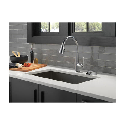 Glass Rinser - Arctic Stainless Steel - 2-1/2" Thk Max Deck