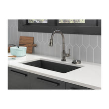 Glass Rinser - 2-1/2" Thk Max Deck - Black Stainless Steel