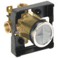 DELTA® R10000-IPWS Universal Tub and Shower Rough-In Valve Body, 1/2 in FNPT Inlet x 1/2 in FNPT Outlet, Forged Brass Body, Import