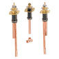 DELTA® R2707 Roman Tub Rough-In Kit, 18 gpm, Brass Body